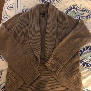 Brown cardigan